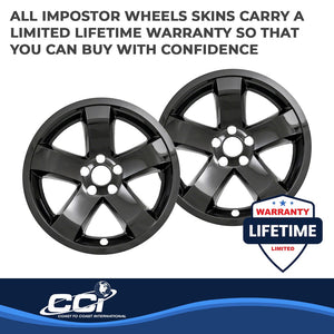 Product of Coast To Coast IWCIMP355BLK Black Set Of 4 