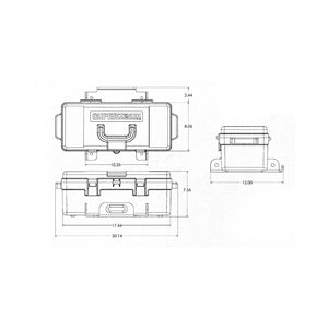 Product of Superwinch 1140222 4000 Pound ATV/ UTV Winch 