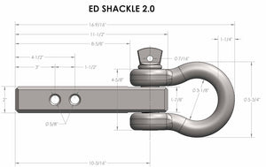Bulletproof Hitches Ed20shackle D-Ring||2.0 Shackle (2).Jpg||91||bphed20shackl||1436142