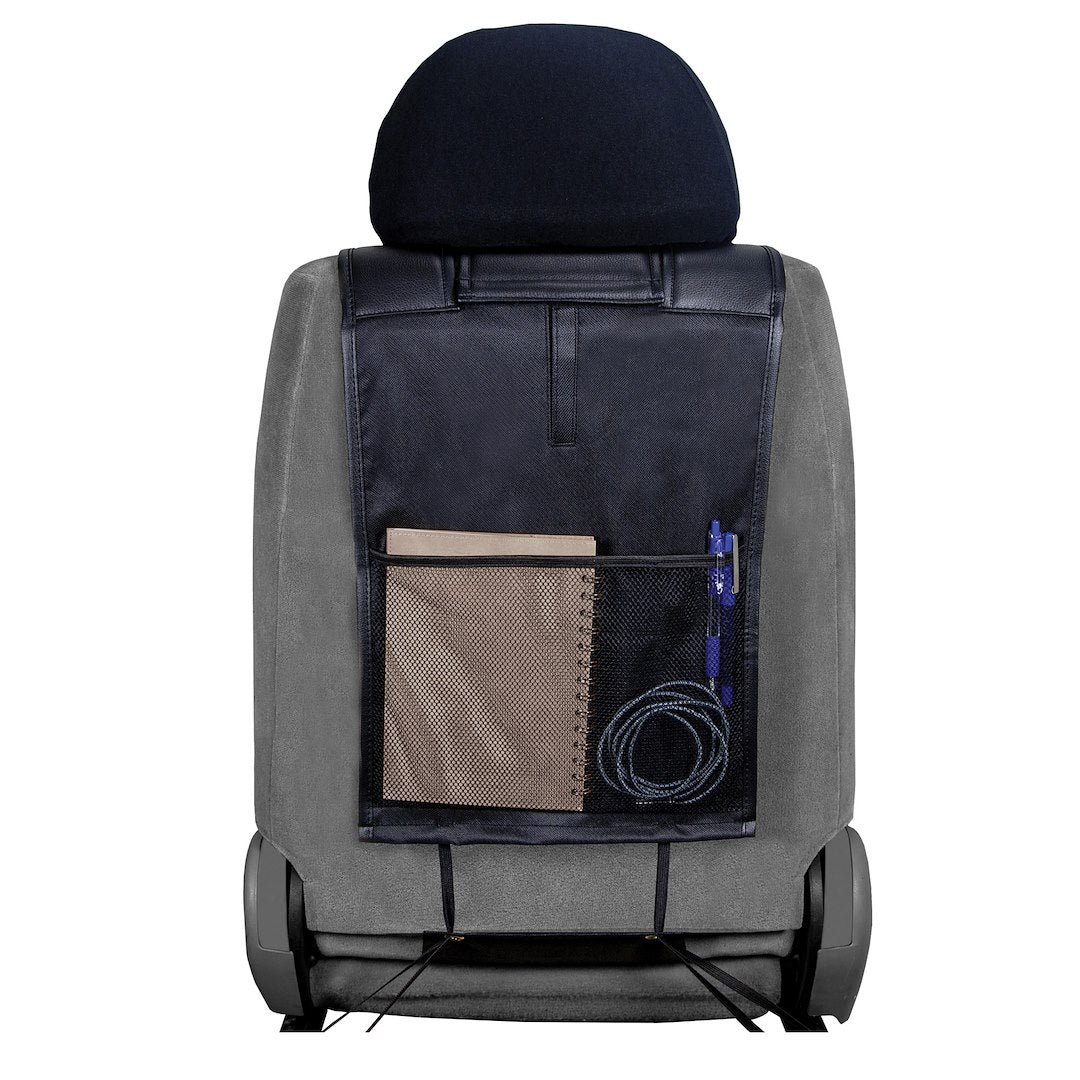 Product of Plasticolor 008597R01 Black Leather Seat Cover 