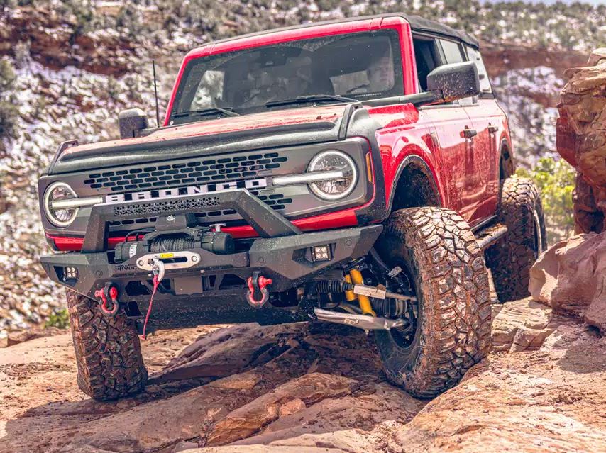 Product of Havoc Offroad HFB-02-003 Bender Steel Powder Coated Bumper 