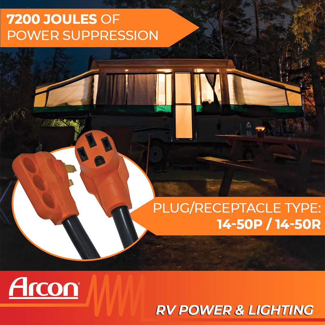 Product of Arcon 19666 240 Volt 50 Amp Surge Protector 