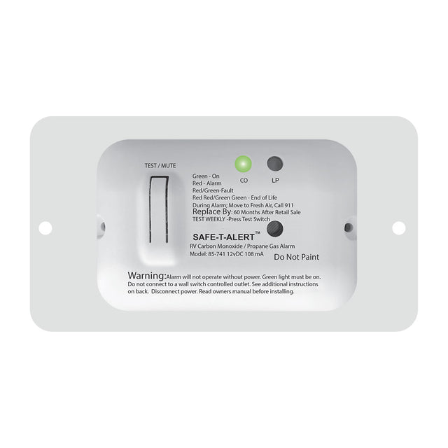 Mti Industry 85-741-Wt-Tr Carbon Monoxide/ Propane Leak Detector||85-741-Wt-Tr.Jpg||85||m6t85741wttr||1673998
