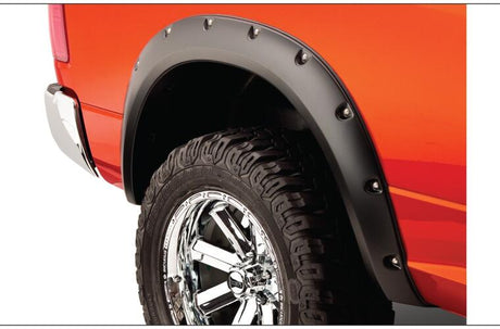 Product of Bushwacker 50038-02 Pocket Style/ Exposed Fasteners Black Fender Flare - Set Of 2 