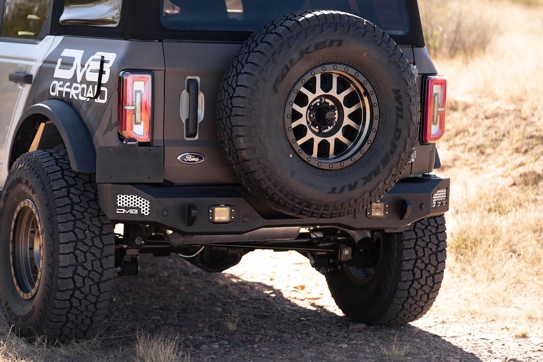 Product of DV8 Offroad RBBR-01 MTO Series Steel Powder Coated Bumper 