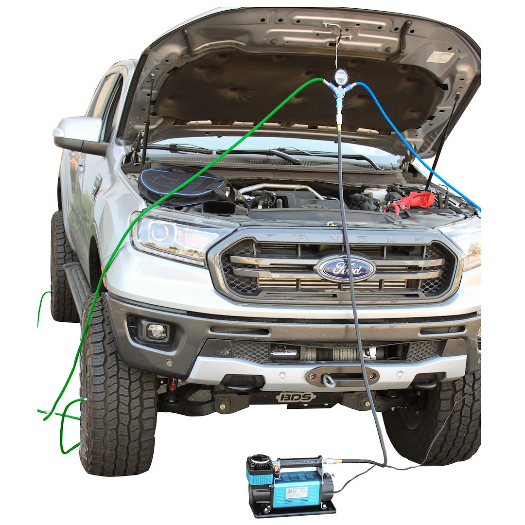 Bulldog Winches 42082 Air Compressor Tire Inflation Tool Kit||42082 Using-2.Jpg||95||bdw42082||1786088