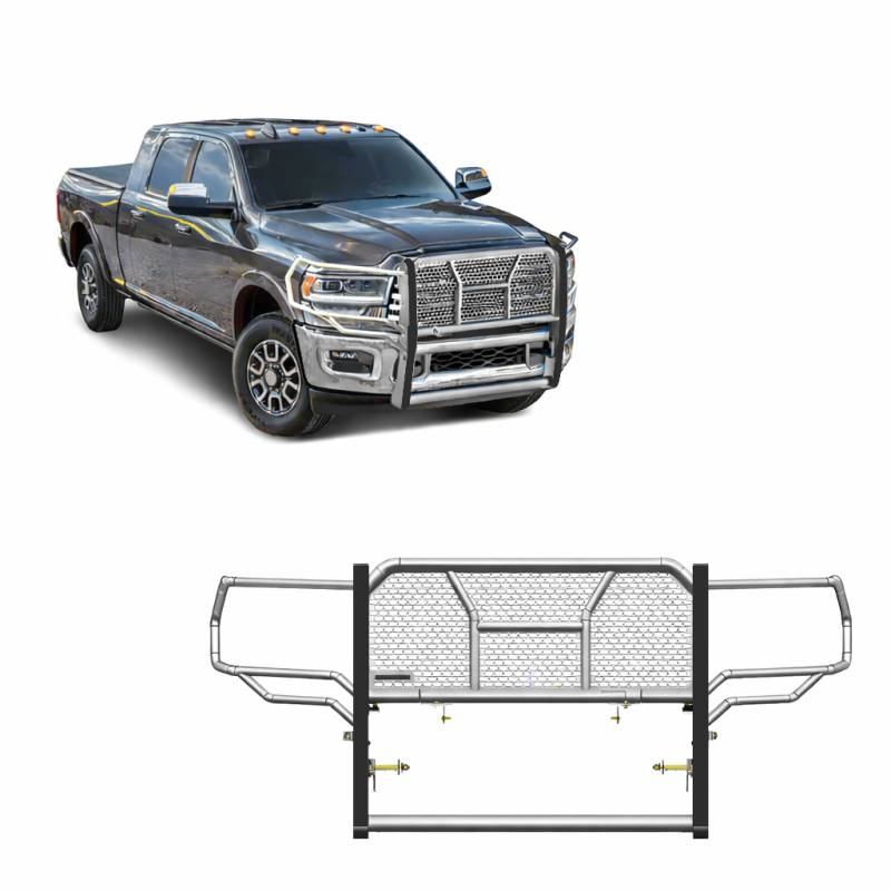 Black Horse Offroad Ru-Dora20-Ss Grille Guard||ru-Dora20-Ss_2.Jpg||87||blkrudora20ss||2410175