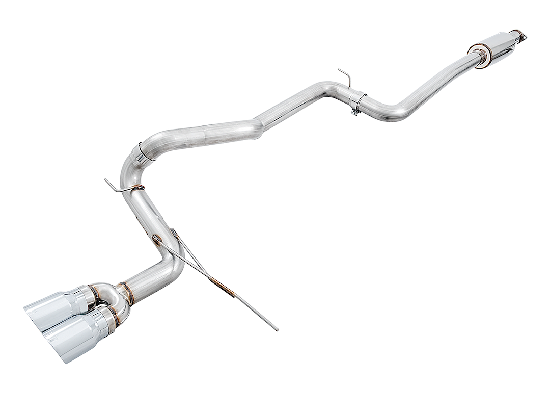 Product of AWE Tuning 3020-32034 Track Edition Cat-Back System Single Exhaust System Kit 