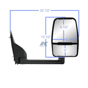 K-Source 62169g Exterior Mirror||62169g_2.Jpg||87||k8162169g||1135145