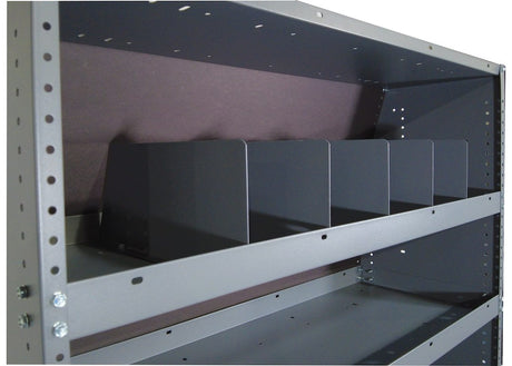 Masterack 022528kp Van Storage System Shelf Bin Divider||022528kp_1.Jpg||86||mst022528kp||2217323
