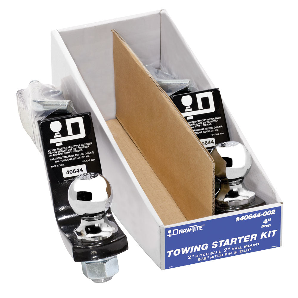 Product of Draw-Tite 40644-002 2 Inch Receiver Trailer Hitch Ball Mount 