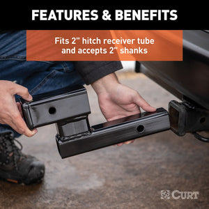 Curt 45798 Trailer Hitch Receiver Tube Adapter||45798_3008x1990_Fd.Jpg||90||c9345798||1679357