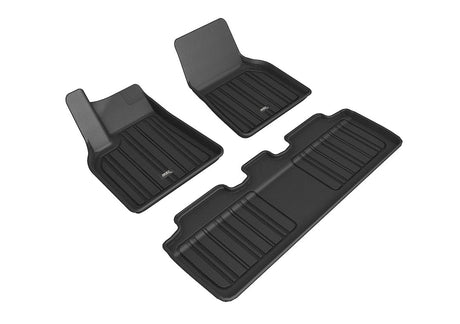 Product of 3D Mats ELITECT Series E1TL02701809 Black Thermoplastic Rubber Of Carbon Fiber Texture Floor Liner 
