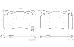 Brembo P28106n Brake Pad||p28106n.Jpg||85||brmp28106n||1709918