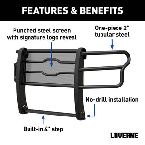 Product of Luverne 321803 Grille Guard 1-Piece Black Powder Coated 