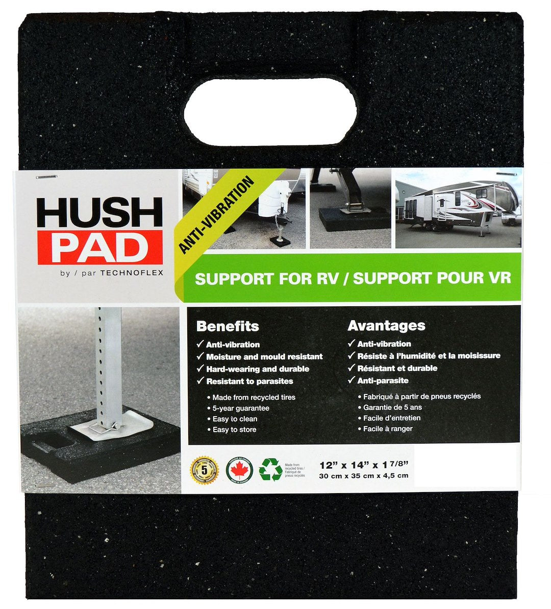 Heng's Industries Hp1214 Trailer Stabilizer Jack Stand Pad||hp1214lt.Jpg||85||h6chp1214||2155598