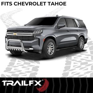 Product of TrailFX B0043S Bull Bar Polished 3 Inch Yes with skid plate 