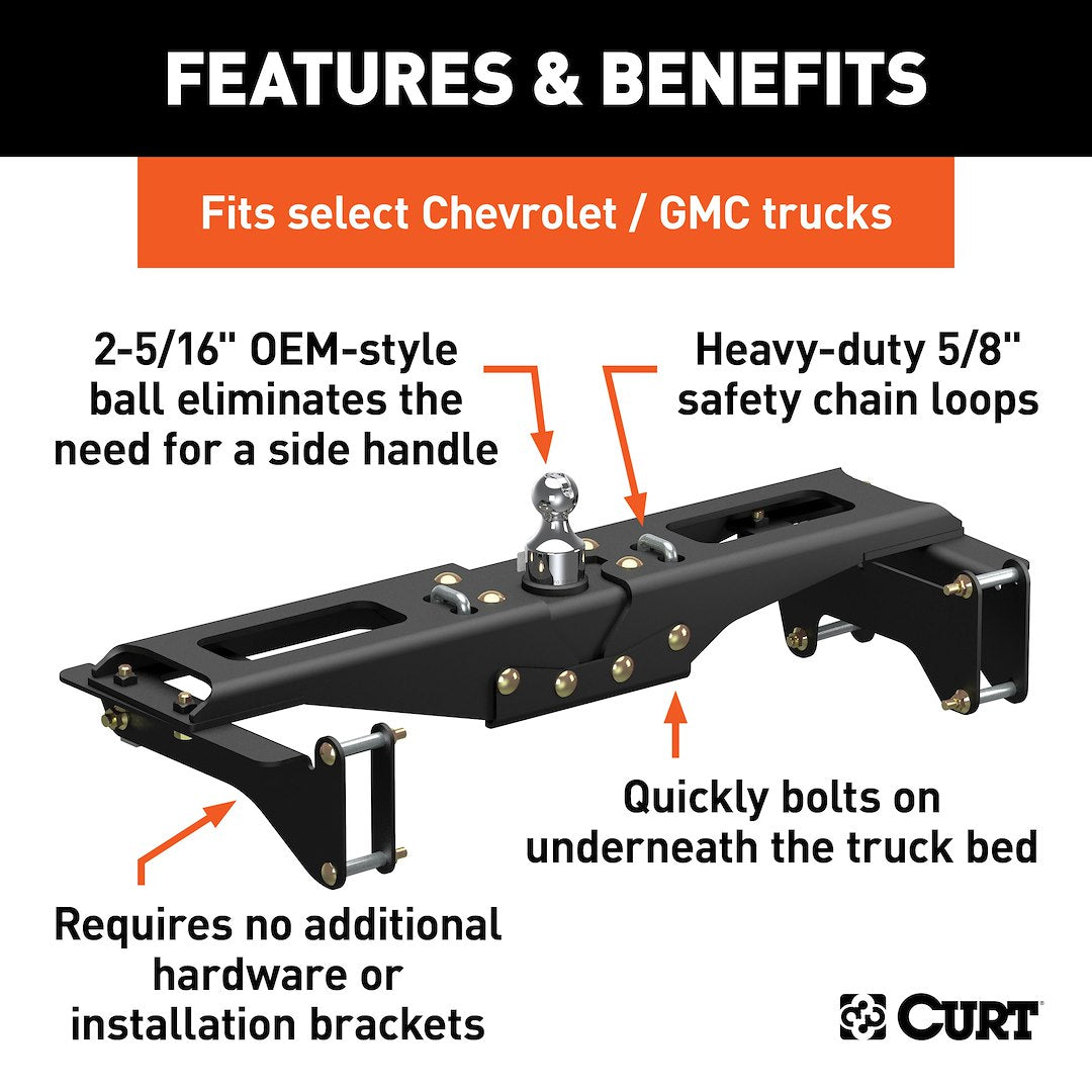 Curt 60642 Gooseneck Trailer Hitch||60642_3008x1990_Fa.Jpg||86||c9360642||1149621