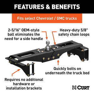 Curt 60642 Gooseneck Trailer Hitch||60642_3008x1990_Fa.Jpg||86||c9360642||1149621