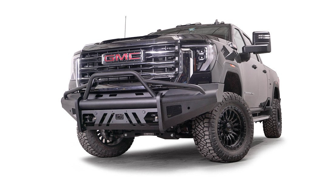 Product of Fab Fours GM24-Q6262-1 Elite Steel Matte Powder Coated Bumper 