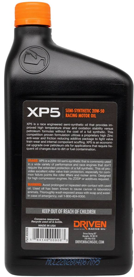 Product of Driven Racing Oil/ Joe Gibbs 00906 Oil
