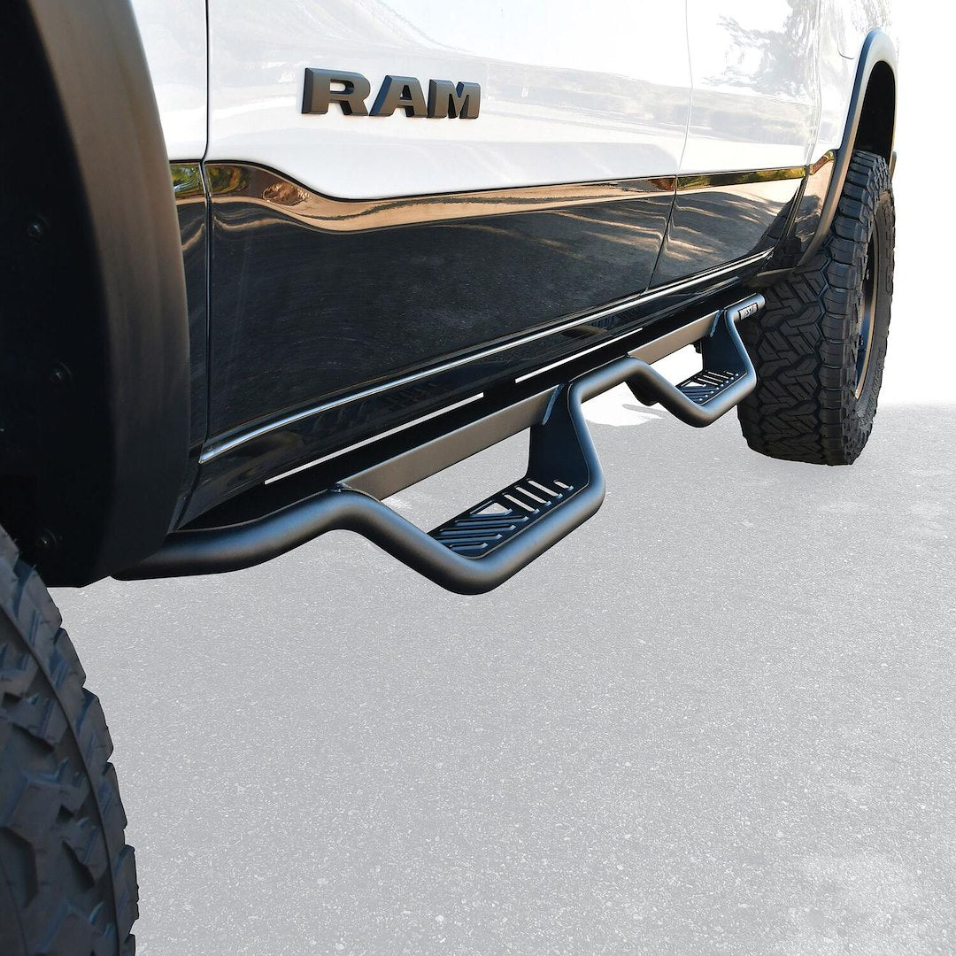 Product of Westin Automotive 20-14085 Outlaw Nerf Bar With Drop Down Steps 