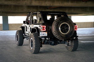 Dv8 Offroad Fdjl-07 Fender Flare||2018-2023_Jeep-Wrangler-Jl-Slim-Fender-Flares_Installed-14.Jpg||95||dv8fdjl07||1627541