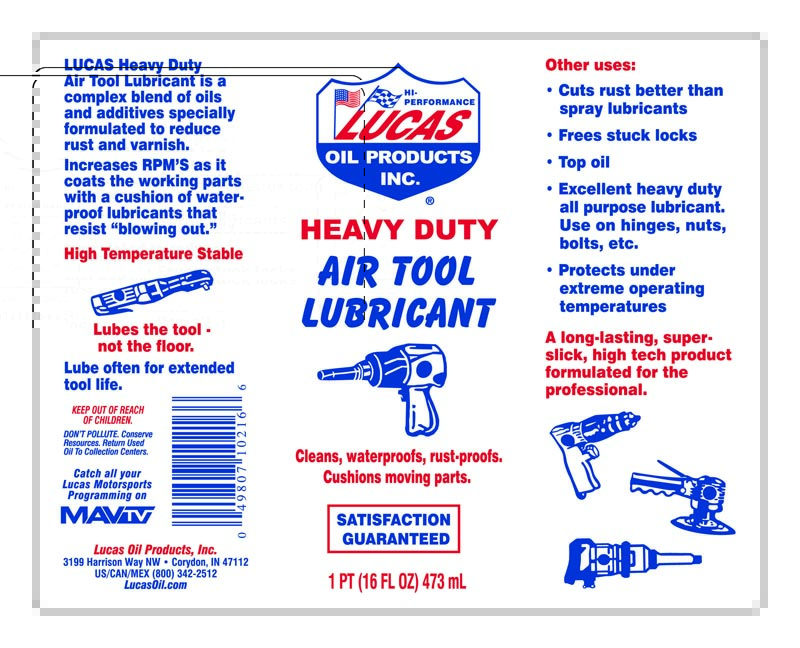 Product of Lucas Oil 10216 Air Tool Oil