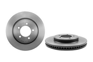 Product of Brembo 09B54211C02 Vented 1 Piece Brake Rotor 