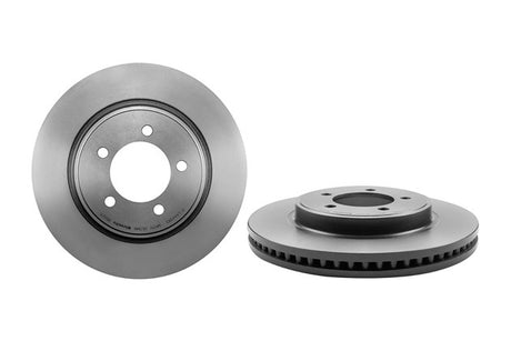 Product of Brembo 09B54211C02 Vented 1 Piece Brake Rotor 