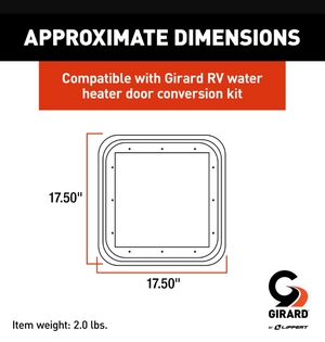 Lippert Components 2022107546 Water Heater Access Door Frame||2022107546_1.Png||86||m6v2022107546||1774336
