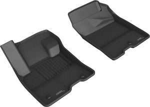 Product of 3D Mats KAGU L1FR14411509 Black Thermoplastic Rubber Of Carbon Fiber Texture Floor Liner 