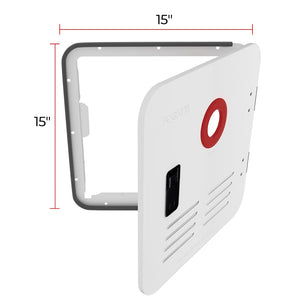 Fogatti Fswd-1515/White Water Heater Access Door||fswd1515white-3.Jpg||87||f7ffswd1515wh||992573