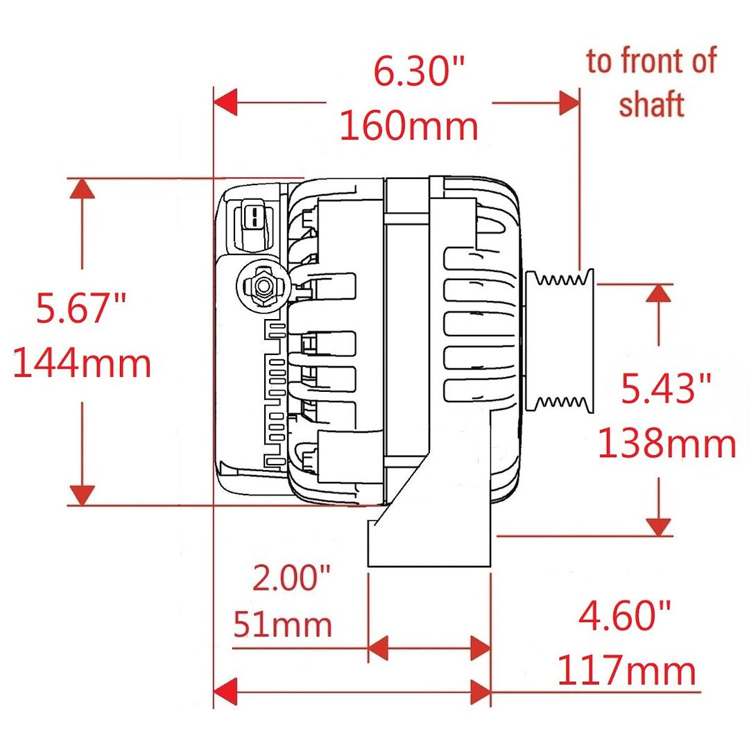 Powermaster 485503-17.5 Alternator/ Generator||485503-17.5_2.Jpg||87||p66485503175||2218058