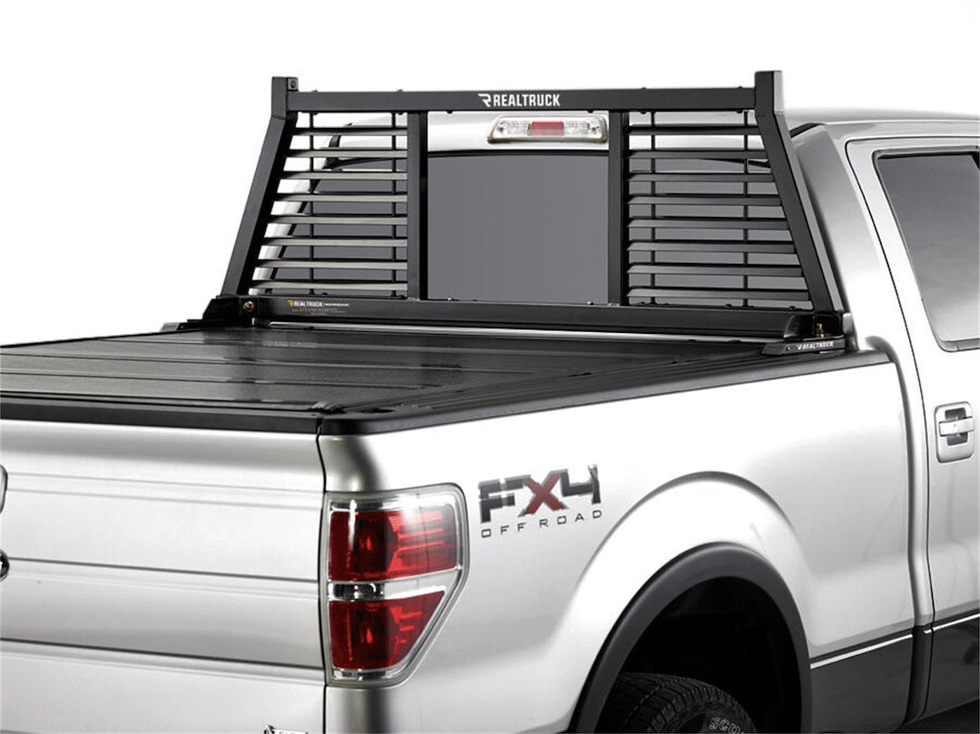 Product of BackRack 148LV Black Powder Coated Louvered Headache Rack 
