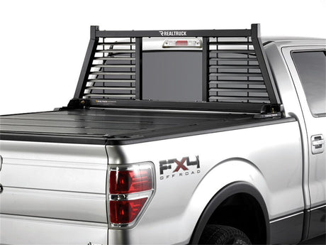 Product of BackRack 148LV Black Powder Coated Louvered Headache Rack 