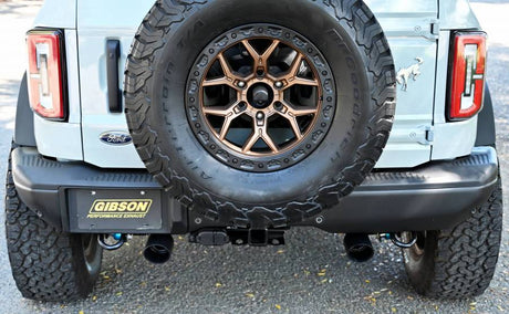 Product of Gibson Exhaust 69551B Black Elite Series Cat-Back System Single Exhaust System Kit 