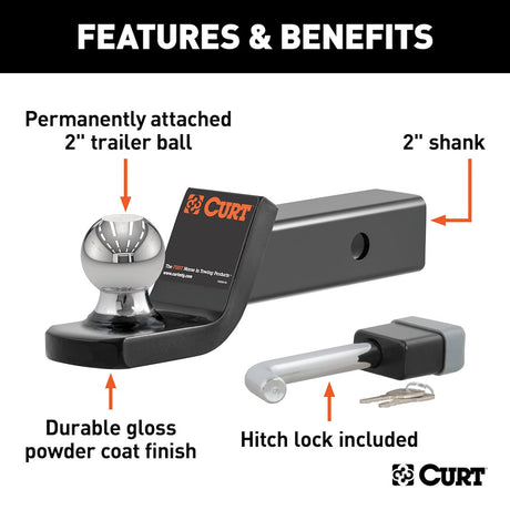Curt 45141 Trailer Hitch Ball Mount||45141_3008x1990_Fa.Jpg||86||c9345141||849720