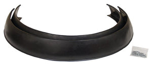 Product of Pacer Performance 52-175 Non-Exposed Fasteners Black Fender Flare - Set Of 2 