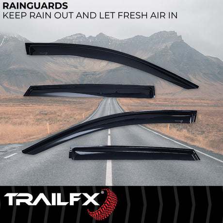 Product of TrailFX 4930H Outside Channel Rainguard 