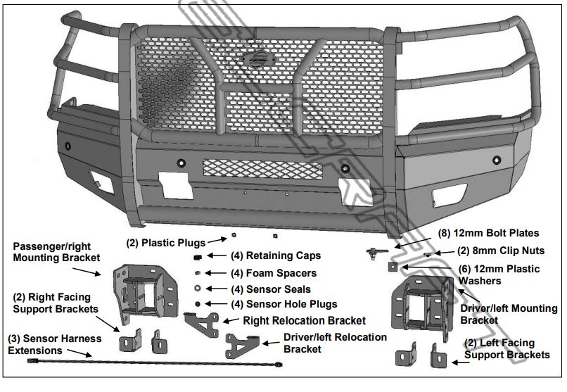 Product of Steelcraft AL60-10490C Elevation  Bumper 