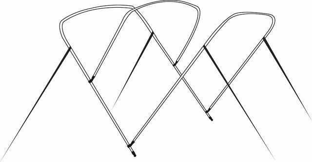Carver 55405 Boat Bimini Top Brace||3 Bow Line Art.Jpg||85||c4v55405||1488678
