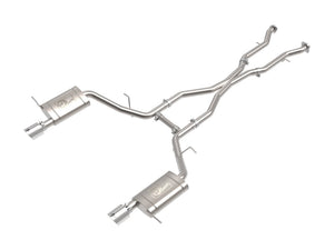 Product of Advanced FLOW Engineering 49-32086-P Mach Force XP Cat Back System Dual Exhaust System Kit 