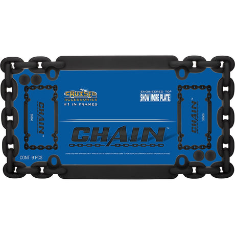 Cruiser 20500 License Plate Frame||20500_P01-Chain_Black-Inpack.Jpg||86||c3420500||1155881