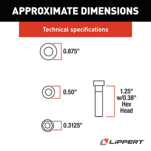 Lippert Components 216567 Entry Step Bushing Repair Kit||216567_2.Jpg||87||m6v216567||1272906
