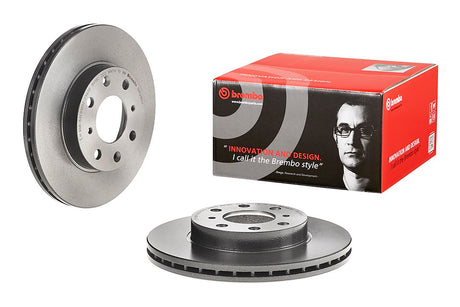 Product of Brembo 09528511C02 Vented 1 Piece Brake Rotor 