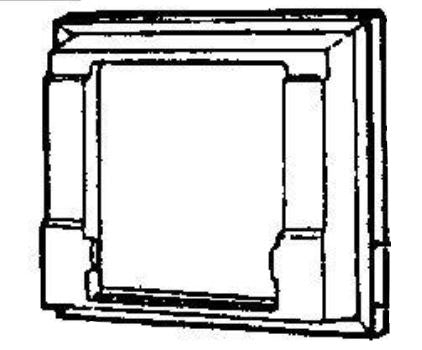 Dometic 3850382015 Refrigerator Door Panel Retainer||3850382015.Jpg||85||d7e3850382015||939319