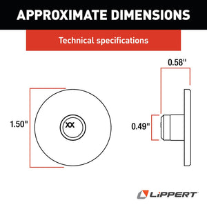 Lippert Components 277882 Slide Out Friction Pad||277882_1.Jpg||86||m6v277882||1458337