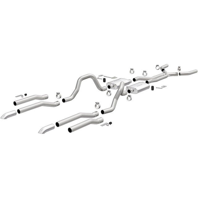 Product of Magnaflow Performance 19303 Street Cat-Back System Dual Exhaust System Kit 