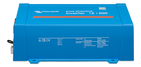 Victron Energy Pin125010500 Power Inverter||pin125010500_Inverter 12-500 120v Ve Direct Nema 5-15r 120v (Front).Png||87||vicpin1250105||1513130
